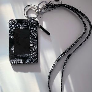 Vera Bradley lanyard and ID case